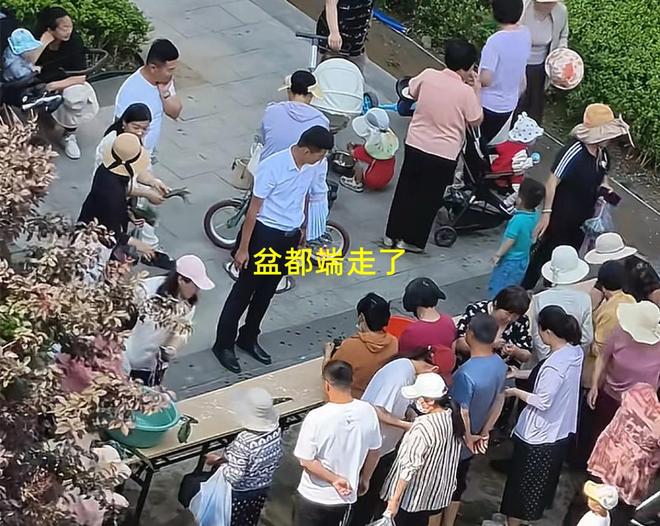 包粽子大妈连盆都端走了还围堵物业要鸡蛋mg不朽情缘游戏试玩山东：小区端午免费(图4)